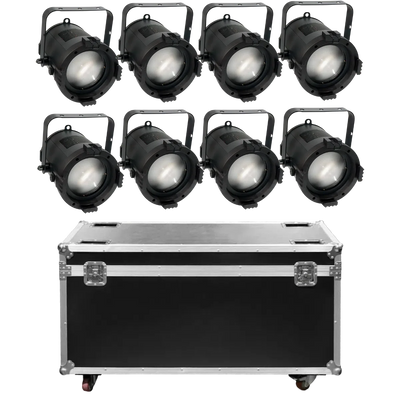 8× ODIN 200 PAR-light + Flight Case
