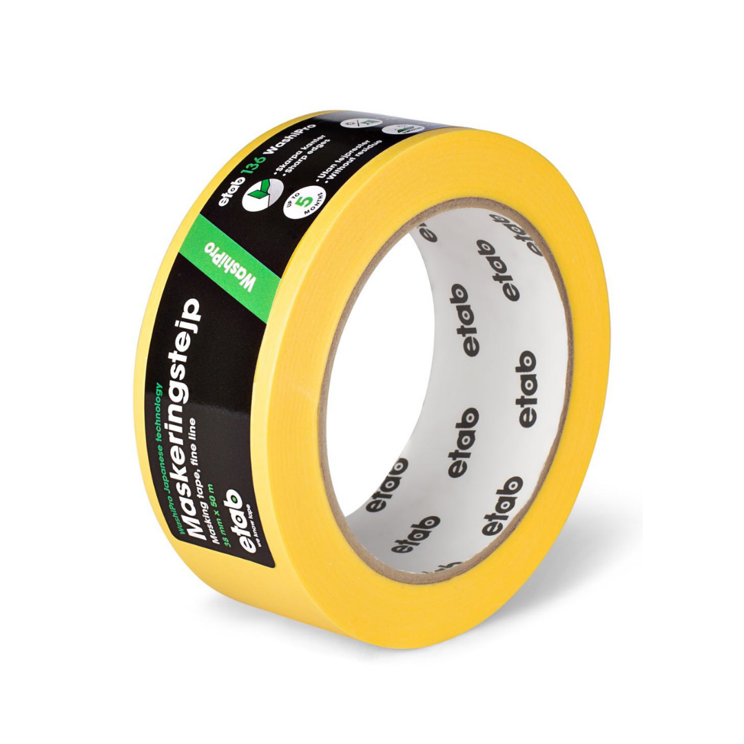 WashiPro Etab 136 - 38mm x 50m - Gul