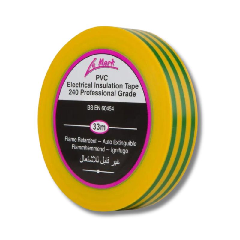 Le Mark PVC Eltejp 19mm × 33m