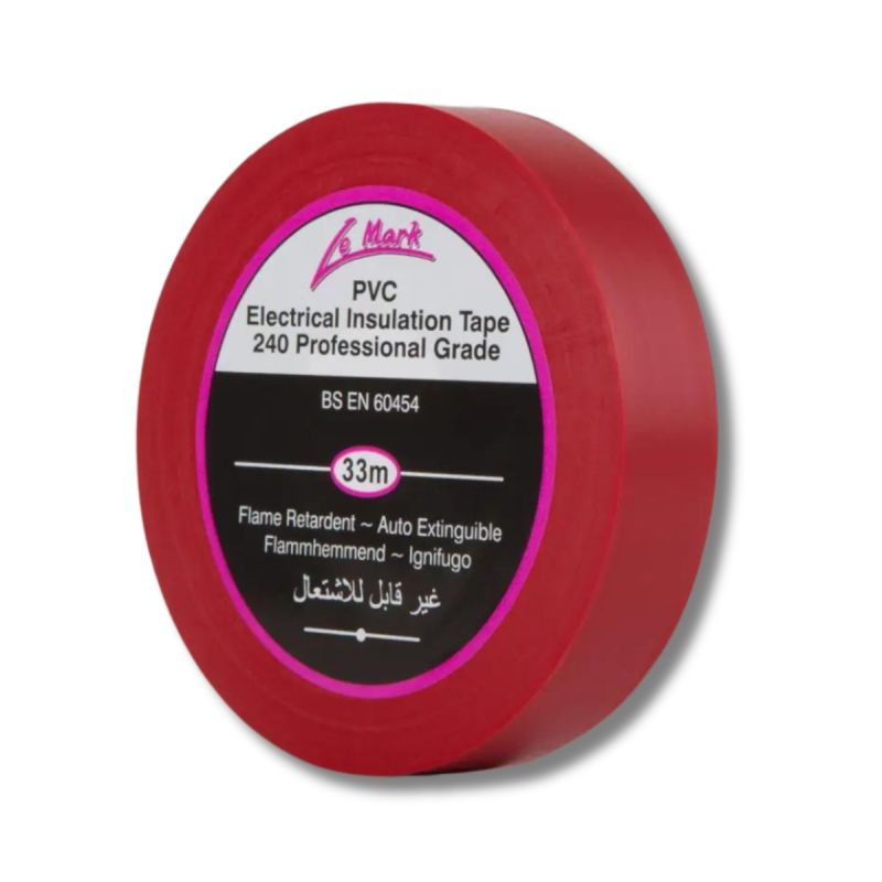 Le Mark PVC Eltejp 19mm × 33m